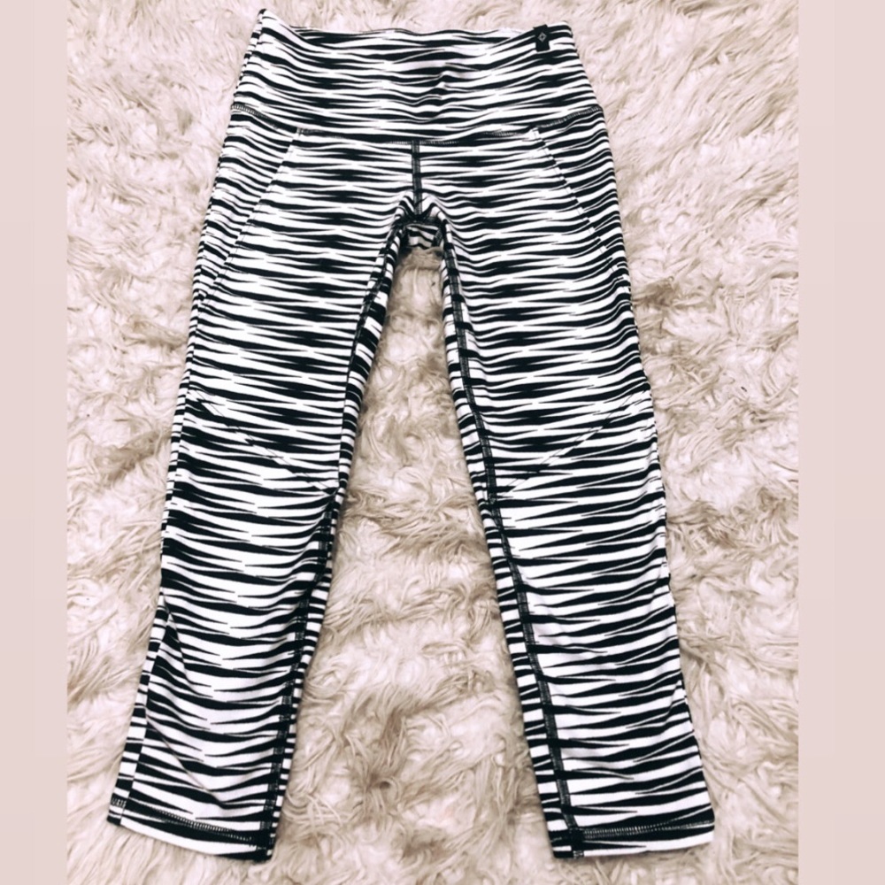 Zebra yoga pants!